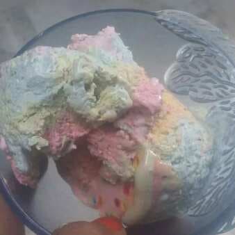 Rainbow thandai ice cream