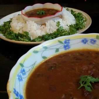 Rajma Chawal/Red Kidney Beans With Steamed Rice