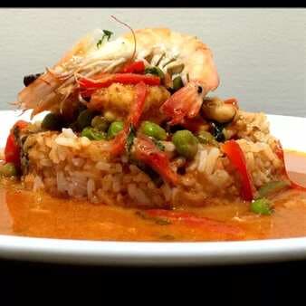 Red Curry With Prawns (Panaeng Kung)