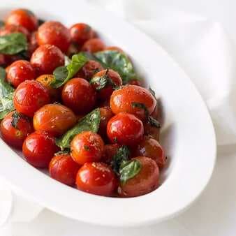 Roasted herb tomatoes