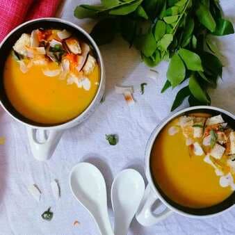 Roasted Pumpkin & Coconut Soup