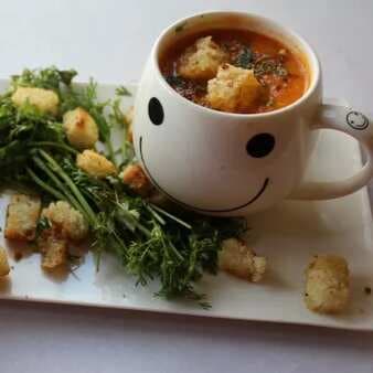 Roasted Tomato And Carrot Soup