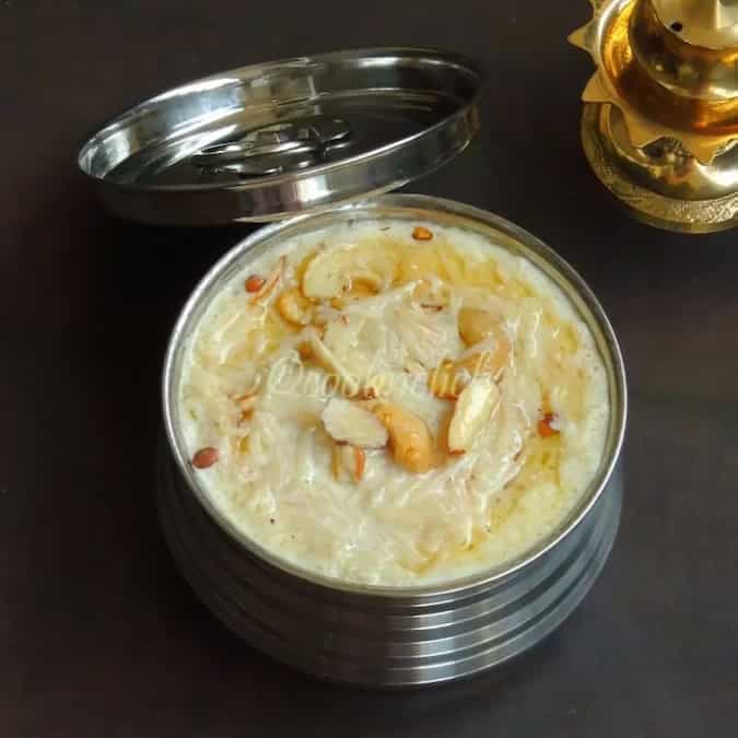 Samai semiya payasam/little millet vermicelli kheer