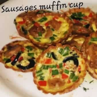 Sausages Muffin Cup