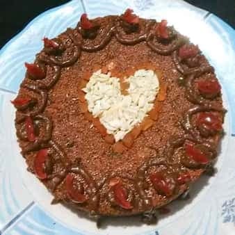 Semolina Chocolate Cake