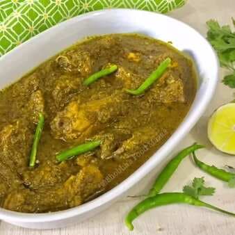 Sindhi green masala chicken