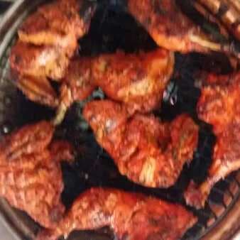 Smoky grilled tandoori chicken