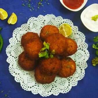 Spicy fish croquettes