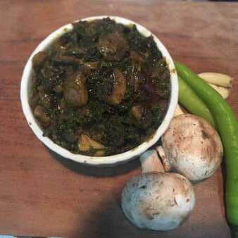 Spinach Mushroom Curry
