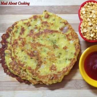 Sprouts channa daal dosa-super healthy breakfast
