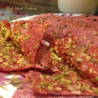 Sprouts stuffed paratha-healthy breakfast