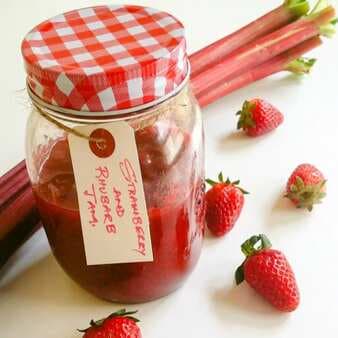 Strawberry And Rhubarb Jam