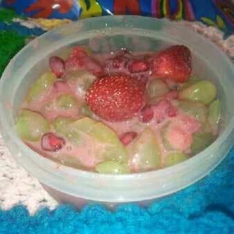 Strawberry Fruit Salad Without Icecream
