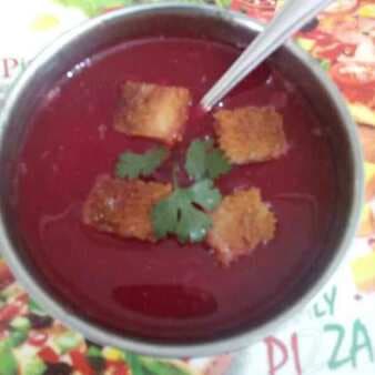 Thick tomato soup