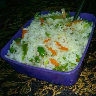 Vegetable Fried Rice (Leftover Rich)