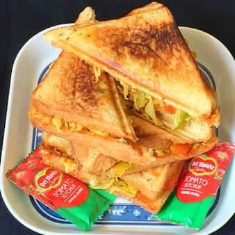 Vegetable Grilled Sandwiches