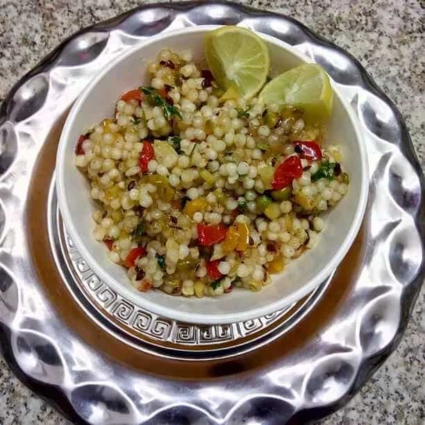 Vegetable Sabudana Khichdi