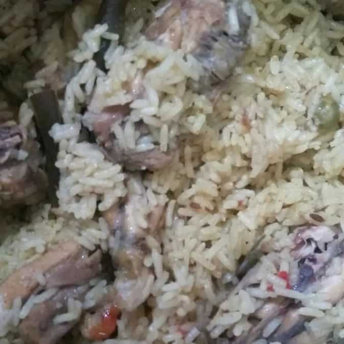White chiken rice