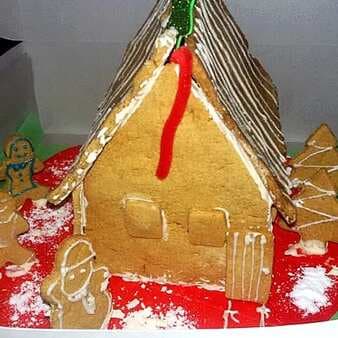 Wholewheat gingerbread house