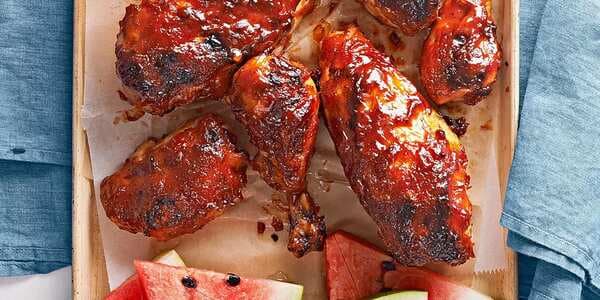 All-American Chicken With Balsamic Barbecue Sauce