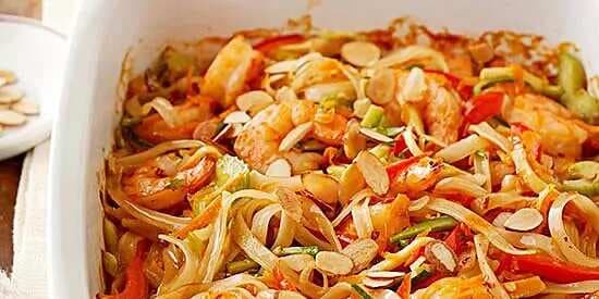 Asian Shrimp And Noodles