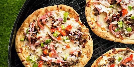 Farm Country Three-Meat Pizza