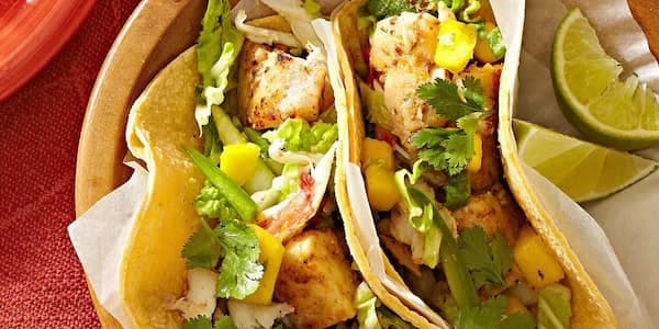 Spicy Seafood Tacos