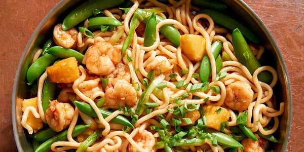 Teriyaki Shrimp And Noodle Stir-Fry