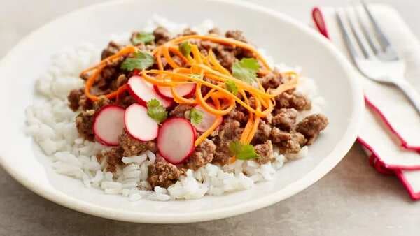 Asian Beef Rice Bowls