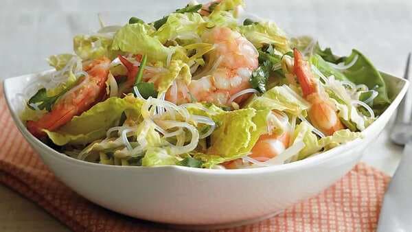 Asian Shrimp And Noodle Salad