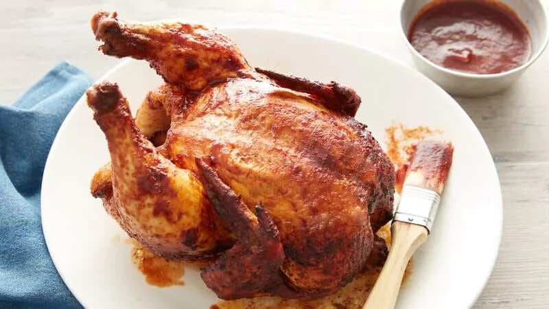 Barbecue Beer-Can Chicken