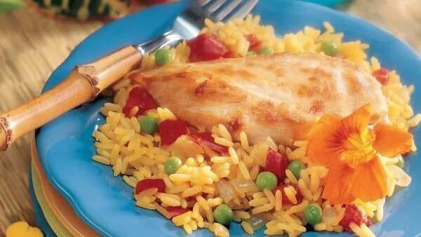 Caribbean Chicken And Rice