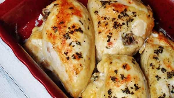 Golden Roasted Chicken Breasts