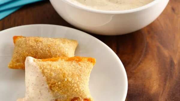 Jazzy Ranch Dip And Pizza Rolls