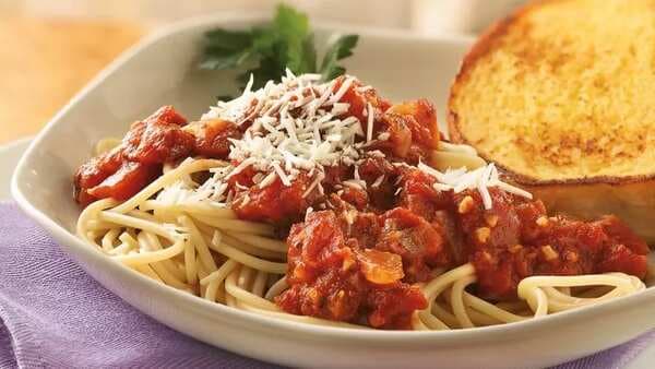 Marinara Sauce With Spaghetti