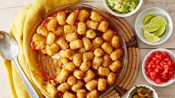 Mexican Beef Tater Tot™ Pie