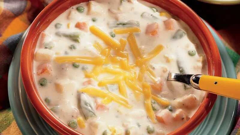 Mixed Vegetable Clam Chowder