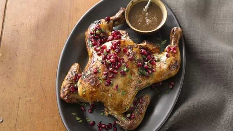 Moroccan Spatchcocked Chicken