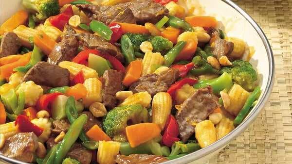 Orange-Szechuan Beef Stir-Fry