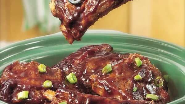 Saucy Barbecued Ribs
