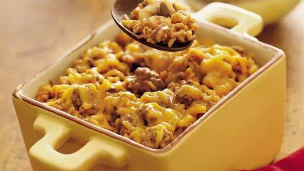 Wild Rice And Beef Casserole
