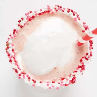 Strawberry Marshmallow Milkshake