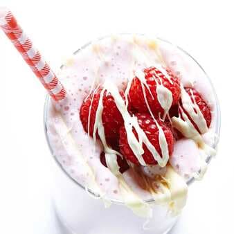 White Chocolate & Raspberry Milkshake