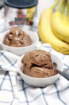 Two-Ingredient Vegan Chocolate Banana Ice Cream