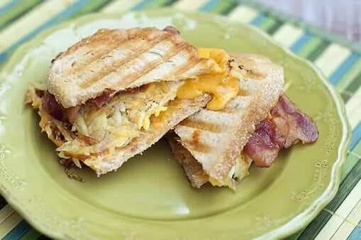 Breakfast Paninis for Two