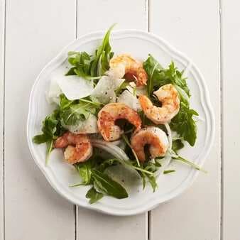 Grilled Shrimp Jicama and Sweet Onion Salad 