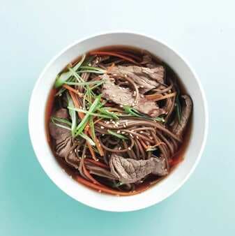 Japanese Beef and Soba Noodle 