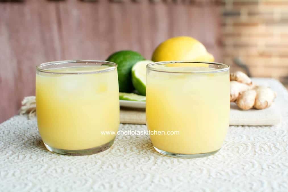 Lemon Ginger Tea Ginger Pineapple Juice