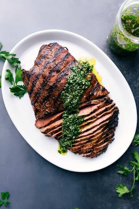 Grilled Flank Steak 