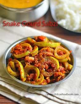 Snake Gourd Sabzi